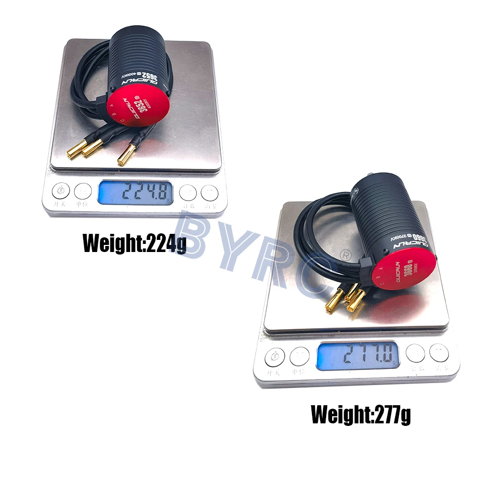 محرك HOBBYWING QuicRun 3652 3250KV/4000KV/5400KV 3660 3150KV/3700KV G2 محرك بدون فرشاة بدون مستشعر 2-3S لعربة سيارة RC 1/10