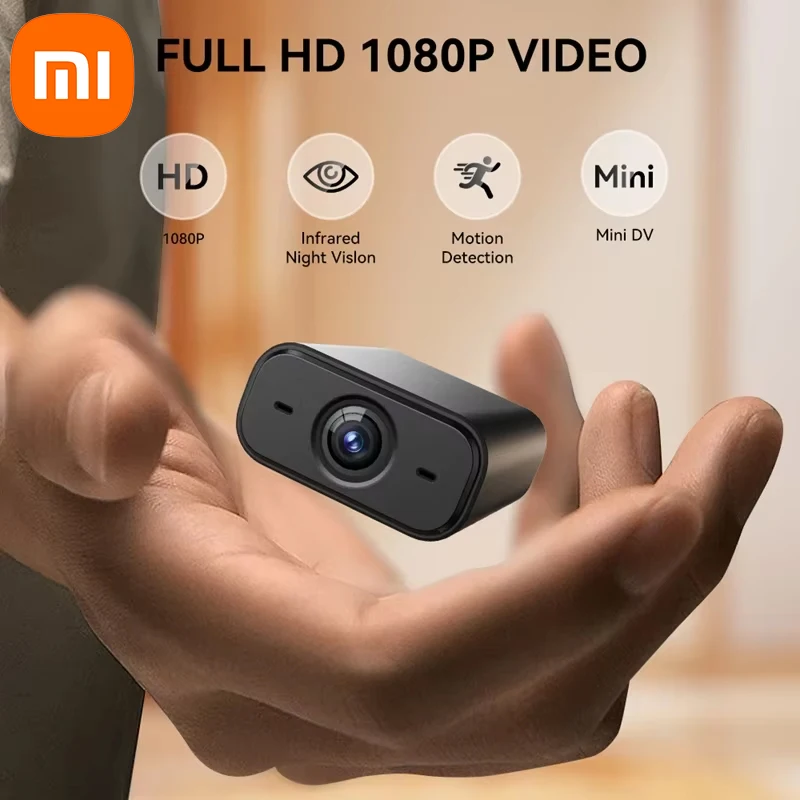 Cámara Doméstica Xiaomi V720 HD 1080P Inalámbrica con Conexión WiFi, Control Remoto por Teléfono Móvil, Cámara Interior Enchufable, Aplicable en Múltiples Escenarios