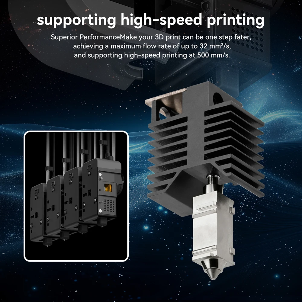 Hotend-Kit für Snapmaker U1 Hochwertiges gehärtetes Stahl-Hot-End-Kit für Snapmaker U1 0,2/0,4/0,6mm 3D-Drucker-Ersatzteile – Detail 8