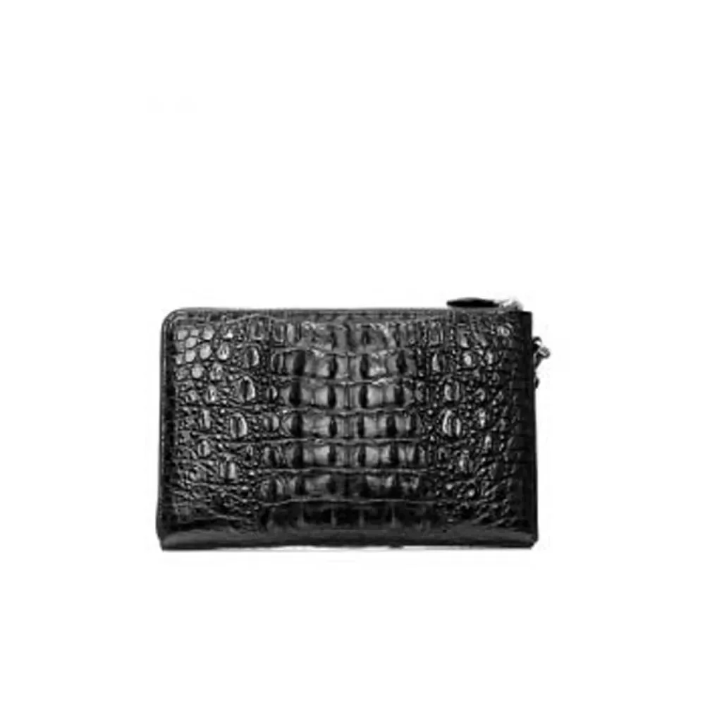 

PUGETE Новое поступление, ручная сумка из крокодиловой кожи, большая вместительная деловая мужская сумка для отдыха, черная мужская сумка-клатч
