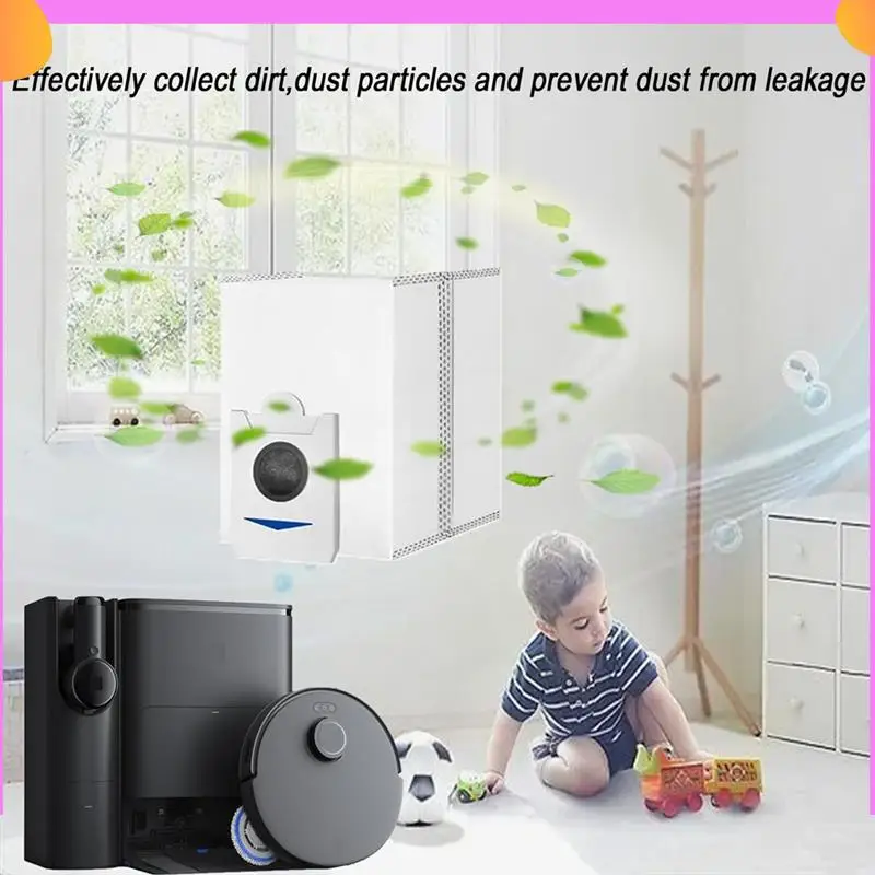 

Мешки для пыли A23P для ECOVACS DEEBOT T30S, расческа/DEEBOT X2, пылесос, самоопорожняющаяся станция, аксессуары для мешков для пыли