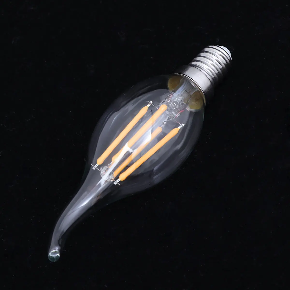 3Pcs E14 4W Flame T…