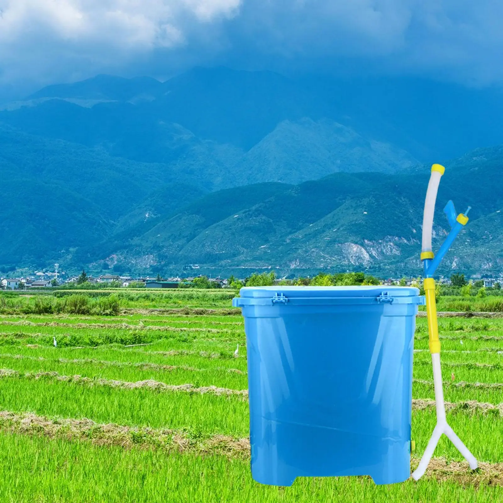 

25L Professional Back Carrying Garden Supplies Multifunction Fertilizer Spreader Fertilizer Spraying for Vegetables Fruit Trees