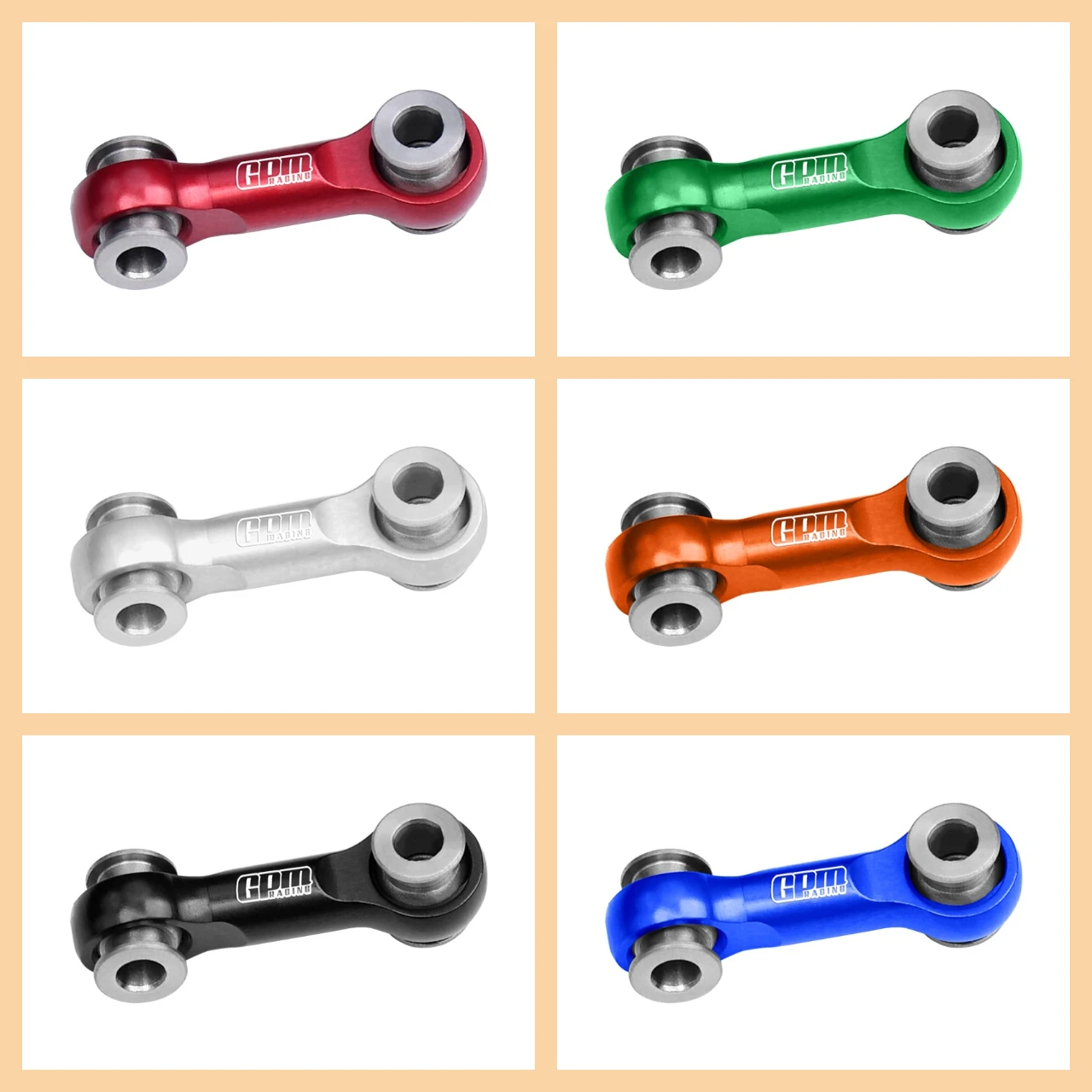 رابط سحب توجيه من خليط معدني GPM 7075 لـ TRAXXAS Mini Maxx / Mini XRT / Mini Slash / Mini Rally #1