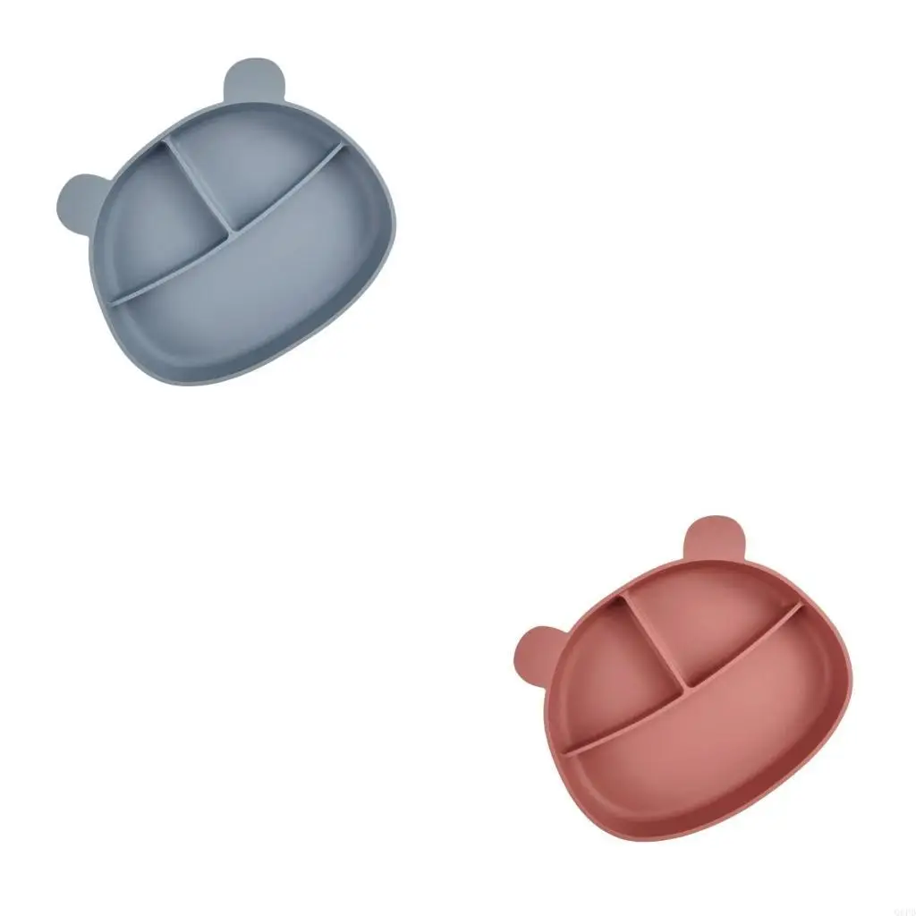 

Мягкая силиконовая детская обеденная тарелка с прочной присоской, безопасна для использования в микроволновой печи и машине.