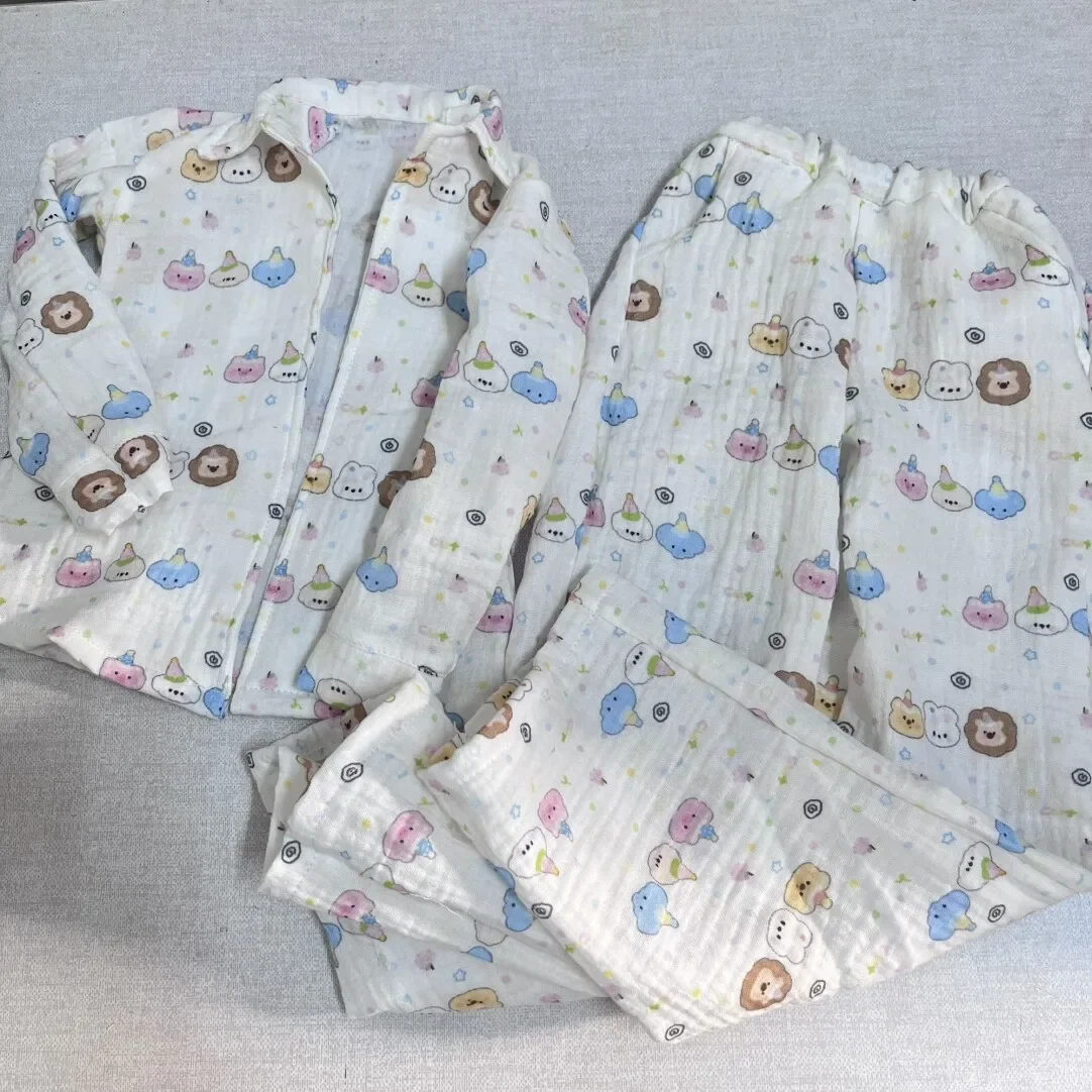 

1/3 Кукольная одежда для 75 см Bjd Doll Dress Up Toys Пижамный комплект Брюки с длинными рукавами Одежда для сна Play House Кукольные аксессуары, без куклы