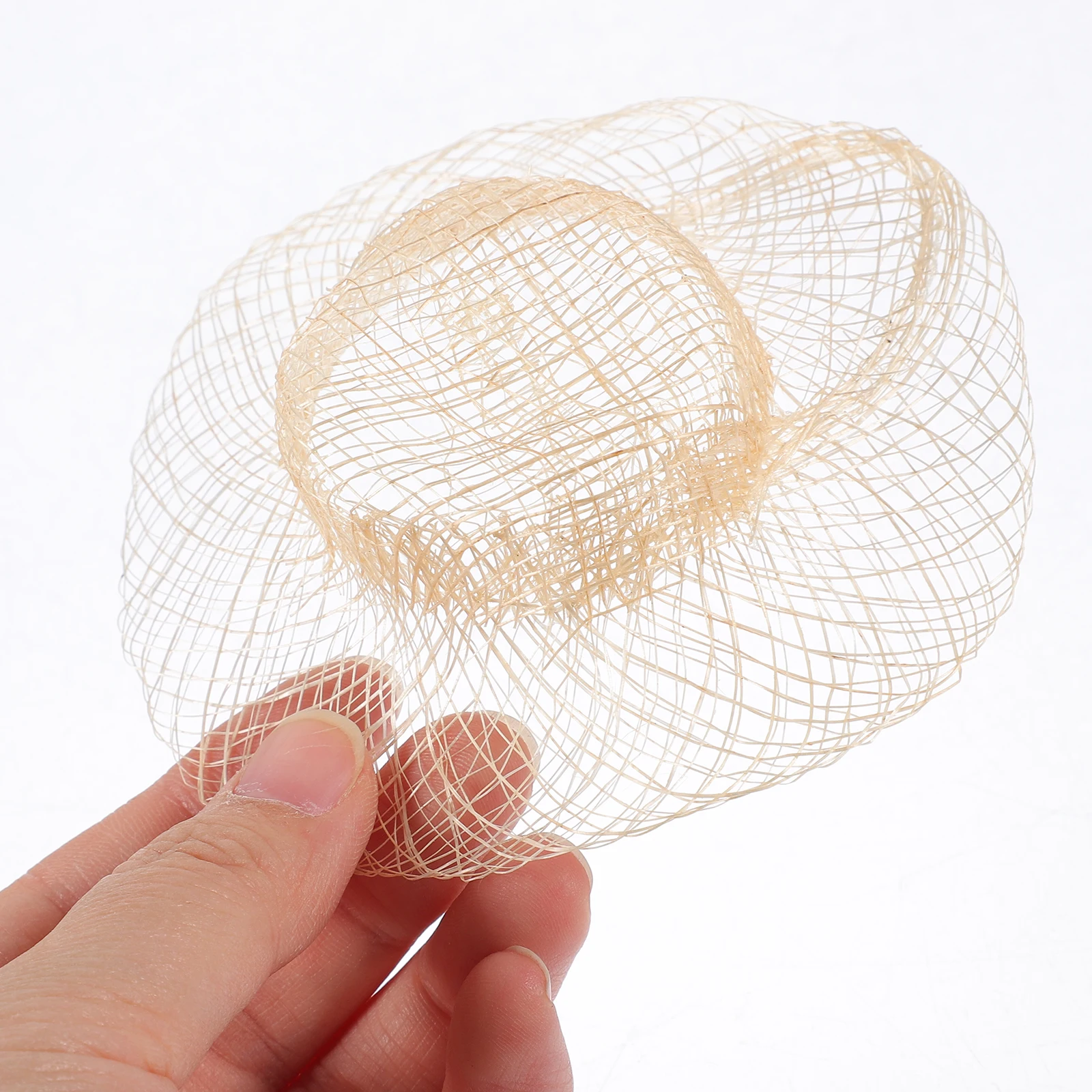 

12 Pcs Dollhouse Accessories Braided Straw Hat Hats Mini Knitting Decoration Top Miniature