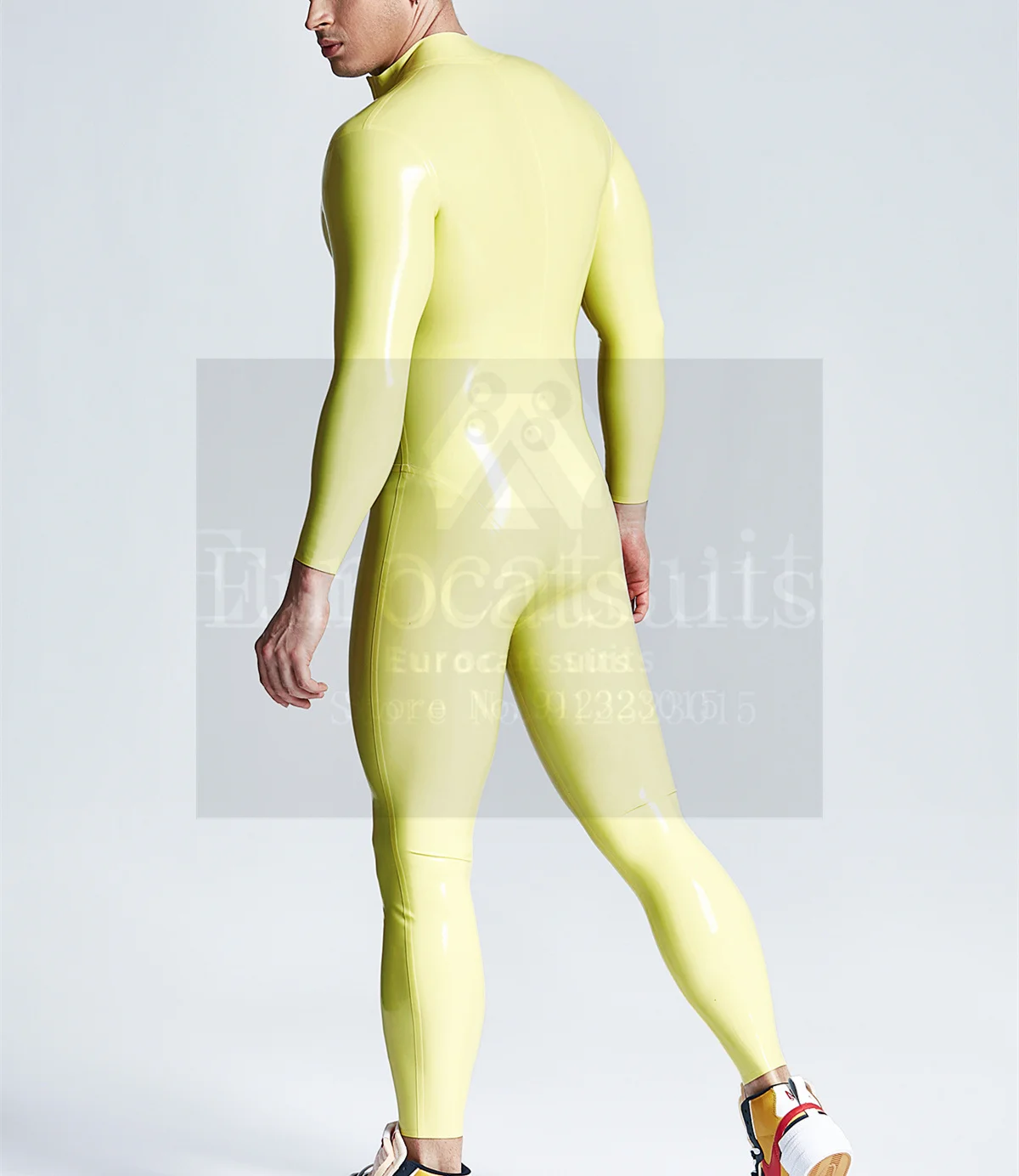 Sexy Catsuits Mannen Latex Leggings Sexy Bodysuit Voor Mannen Latex Shorts Sexy Sexy Volledige Masker Fetish Latex Voor Mannen Latex zentai