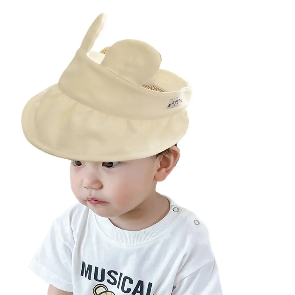 Sombrero de verano para niños y niñas, gorra de béisbol con orejas, protección solar UV