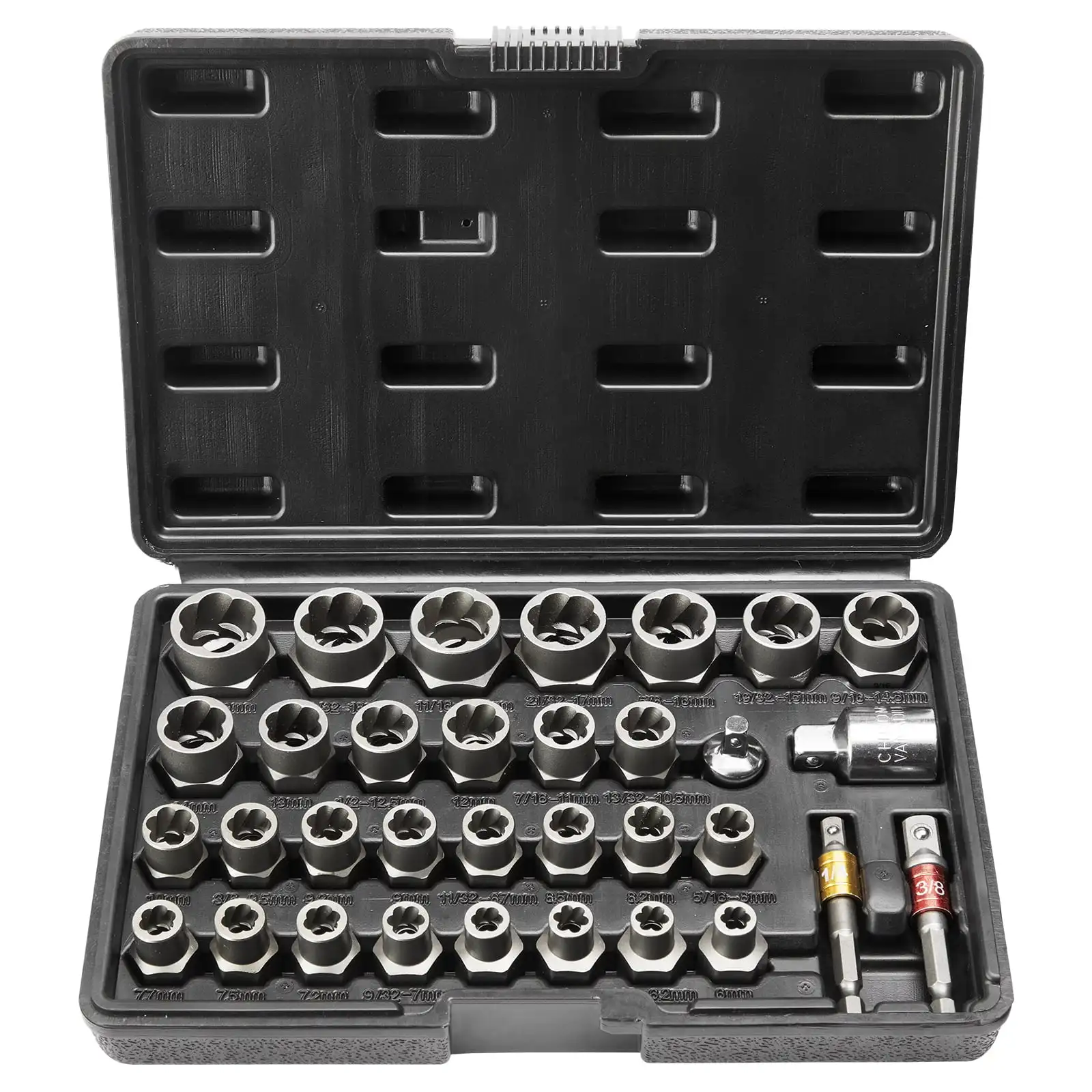 

BENTISM YM-29, Bolt Extractor Socket Wrench & Set, 29 Pieces