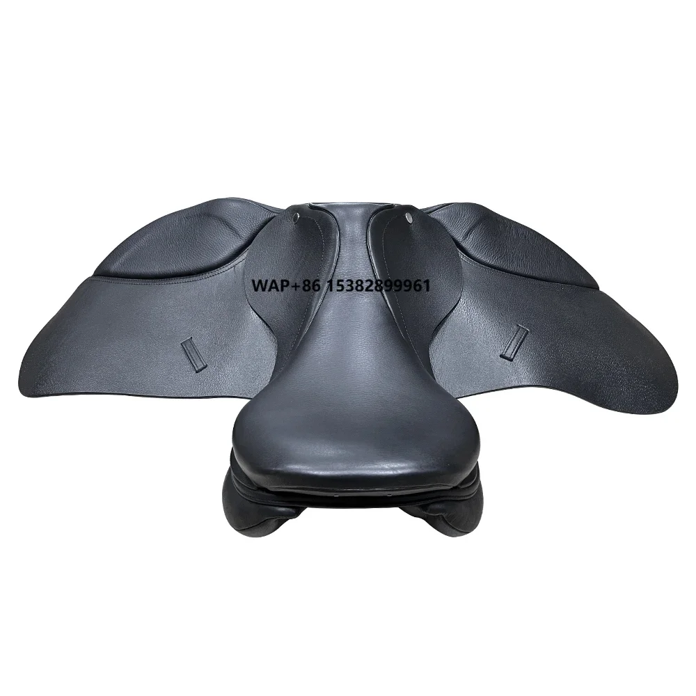 High Quality English Saddle for Horse Dressage Pure Leather and Anti-Breathable Horse Riding Instruments