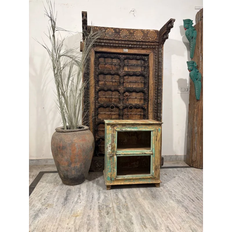 custom.Elegant Modern Wooden Glass Display Cabinet with Mirrored and Shelf Durable Space Saving Storage Furni
