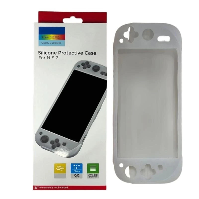 

F68B Strong Silicone Cover Flexible Silicone Sleeve Full Protections for NS2 Switch2