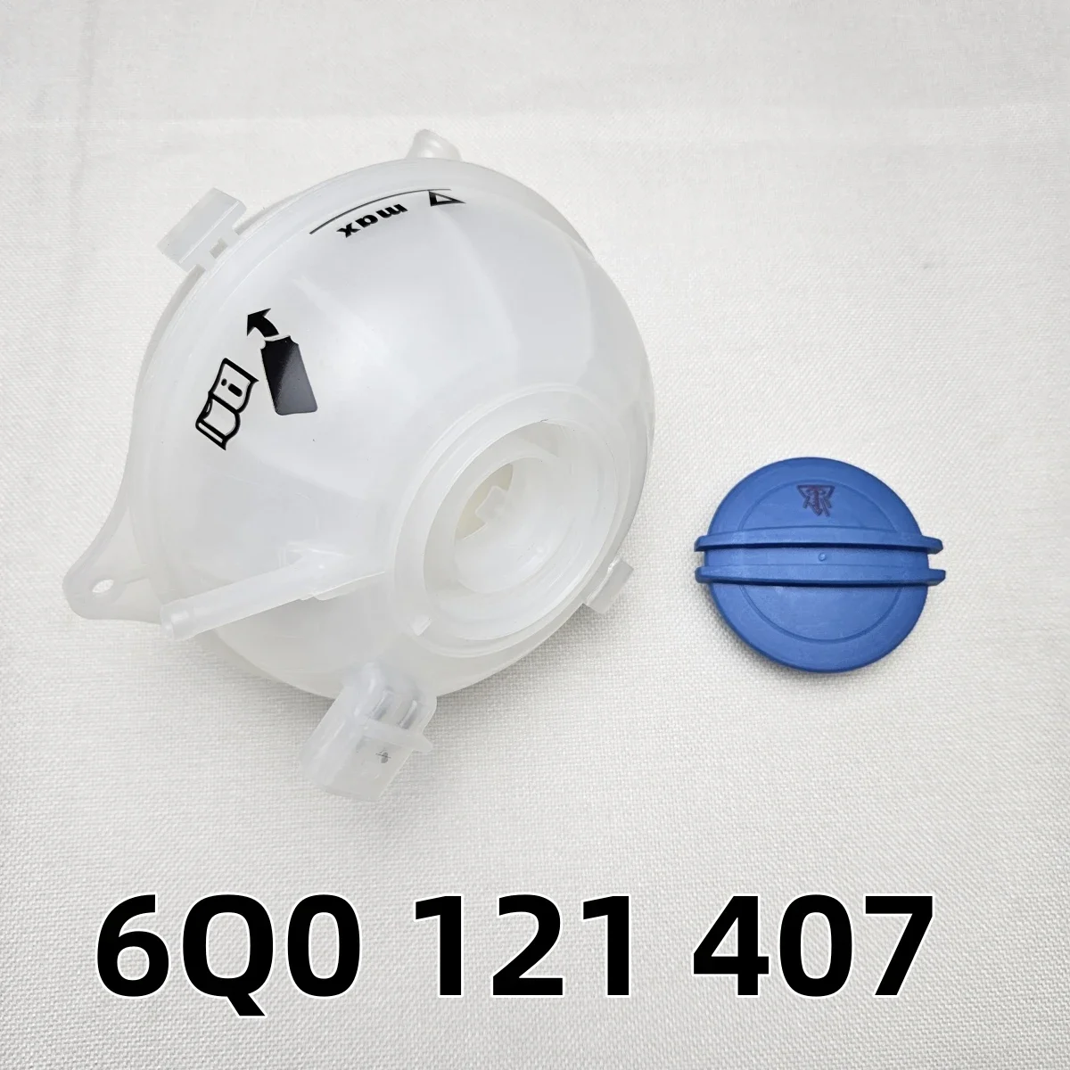 

New Coolant Expansion Tank Reservoir Cap Cover For VW Polo 9N 6R 4 5 GTI Fox Skoda Fabia 2 Rapid Audi A1 Seat Ibiza 6Q0121407