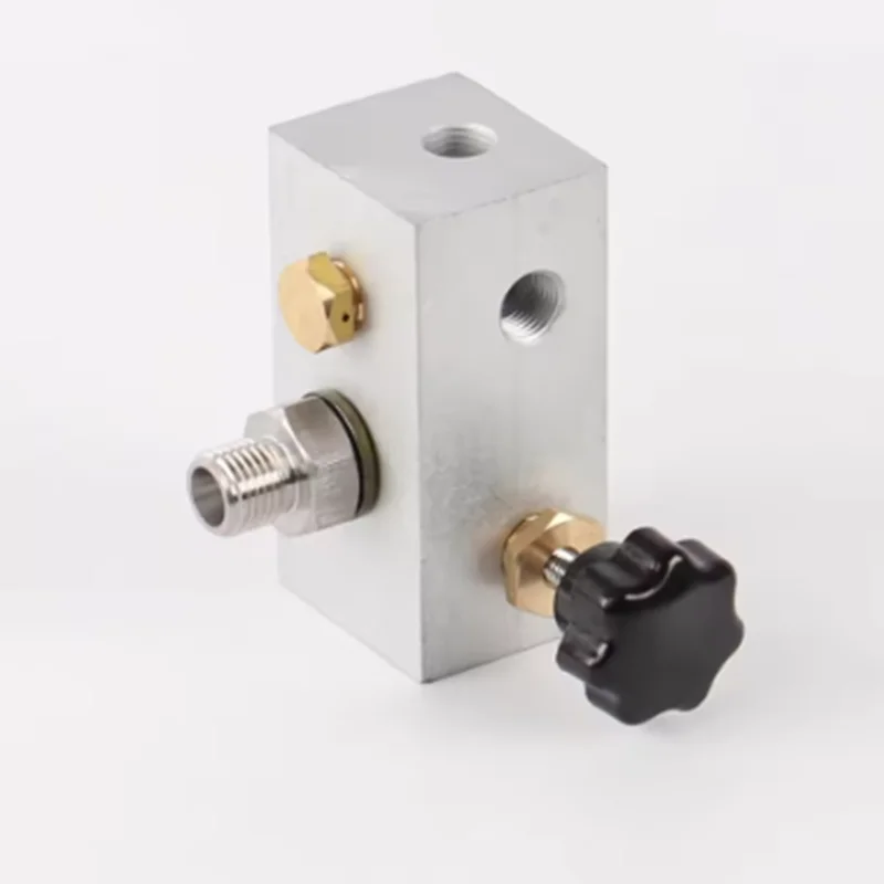 

YongHeng Compressor Spare part Valve aluminium Air Pump Block Air Compressor Pump Maintenance Accessory Part Alum