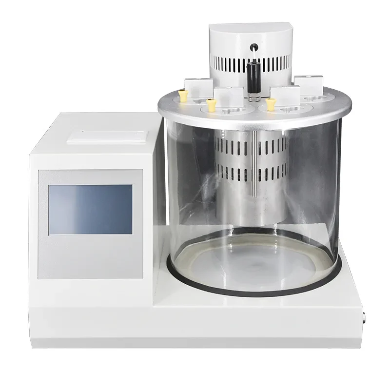 رائجة البيع 2 أو 4 ثقوب مختبرات مقياس اللزوجة الزجاج النفط اللزوجة متر مقياس اللزوجة الرقمي مع سعر المصنع