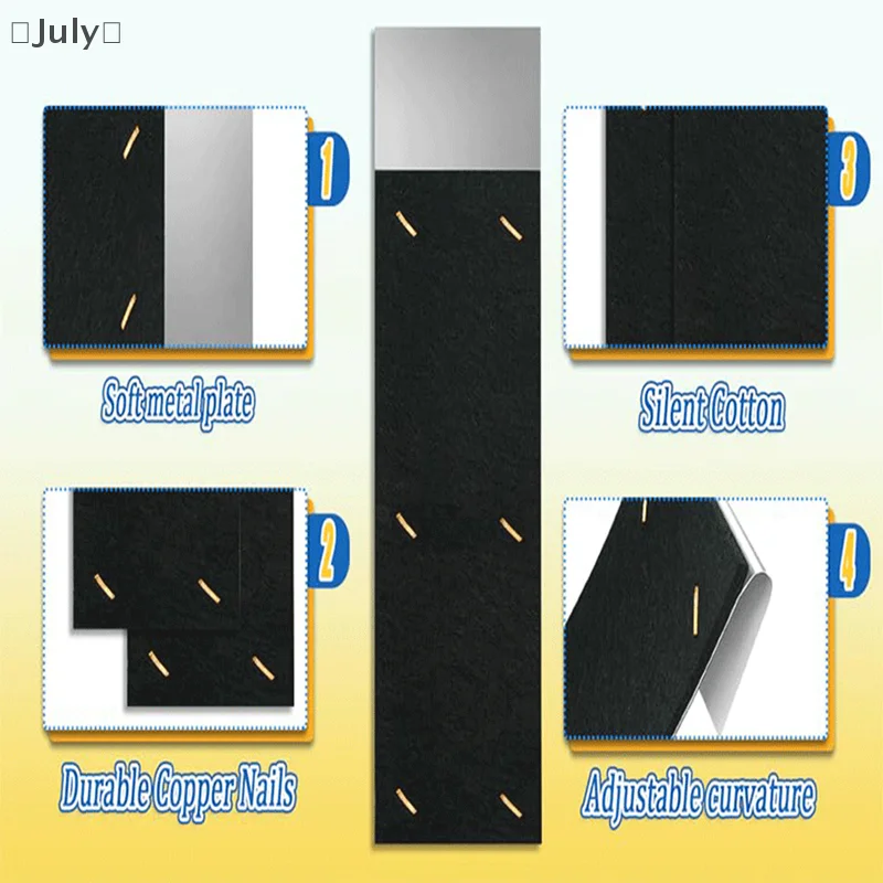 Smorzatore di rumore per grondaia - Confezione da 2 Silenziatore per grondaia per grondaia Silenziatore per grondaia portatile Inserto Silenziatore per gocciolamento per grondaia regolabile 4 pollici