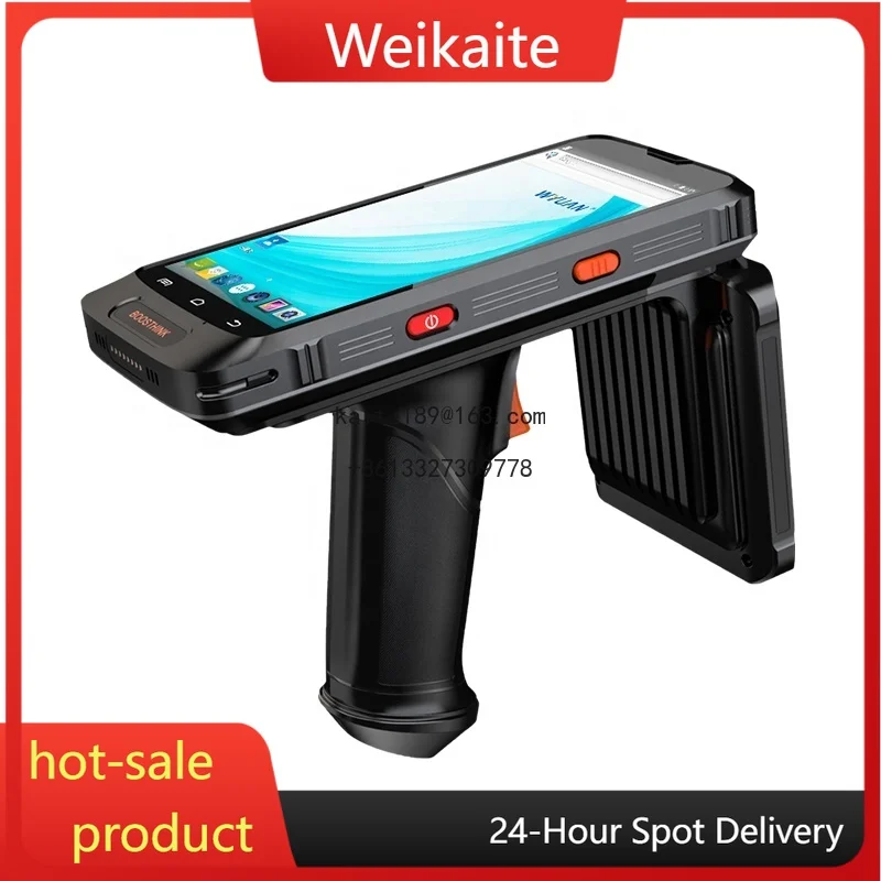 

Handheld Terminal UHF Reader PDA Data Collector Android Mobile Wireless Barcode Scanner Inventory Counting Equipment