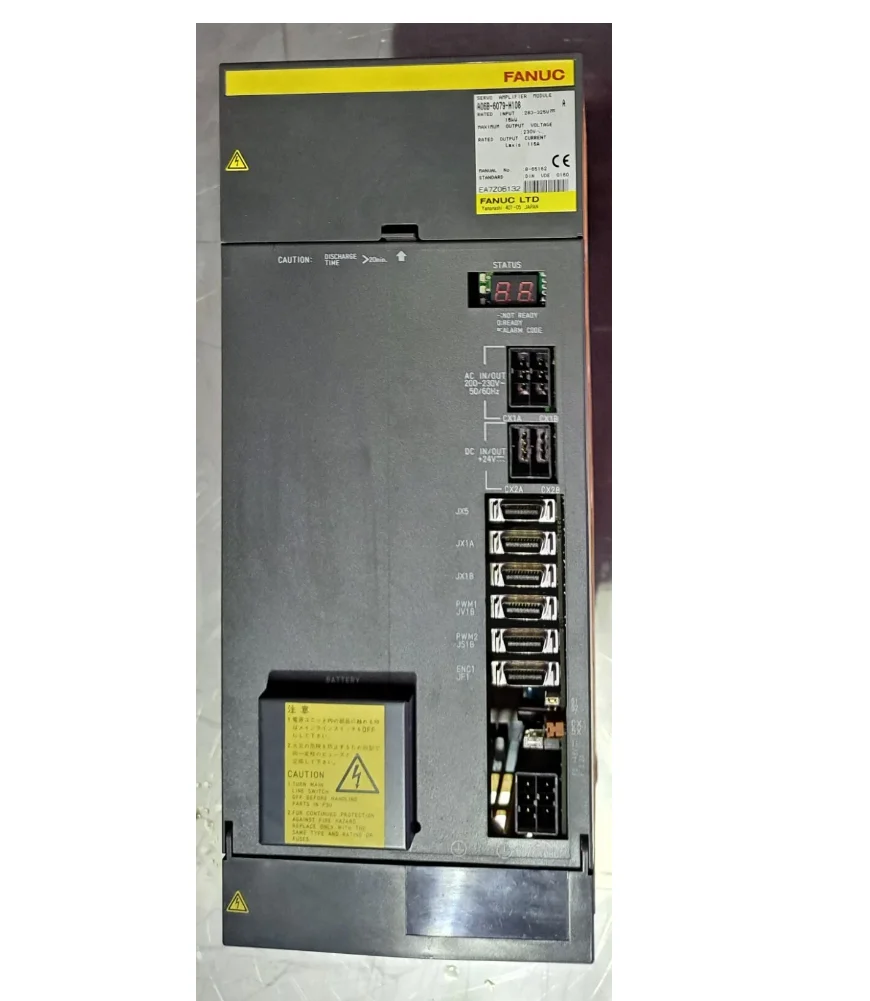 

A06B-6079-H108 Fanuc Servo Drive Amplifier Tested OK A06B 6079 H108