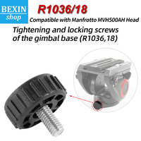 BEXIN R1036/18 Manfrotto MVH500AH special hydraulic pan-tilt base control screw pan-tilt adjustment locking quick-release screw