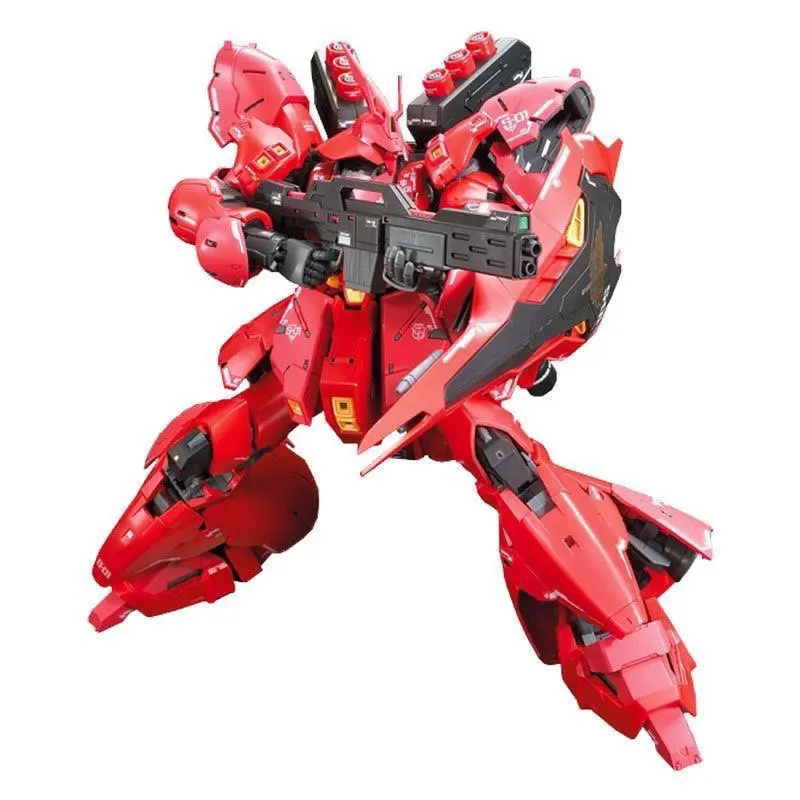 Em estoque gaogao modelo rg 1/144 Msn-04 sazabi montagem modelo kits esqueleto de plástico anime figura ação robô modelo brinquedos presentes