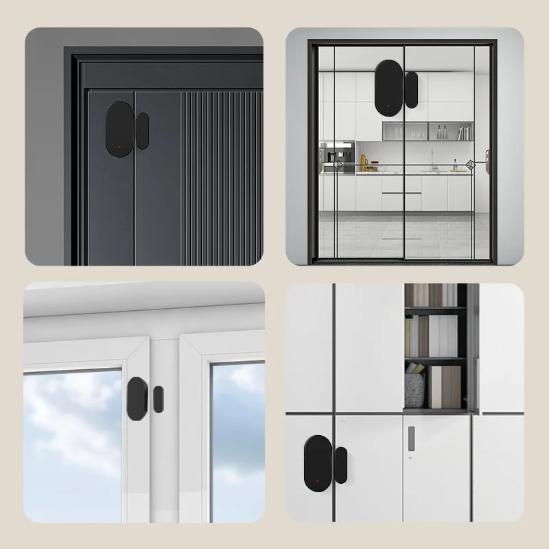 Zigbee 3.0 Tuya Door Sensor Window Sensor Home security For Smart Home Smart Life APP  Compatible with Alexa Google Assistant