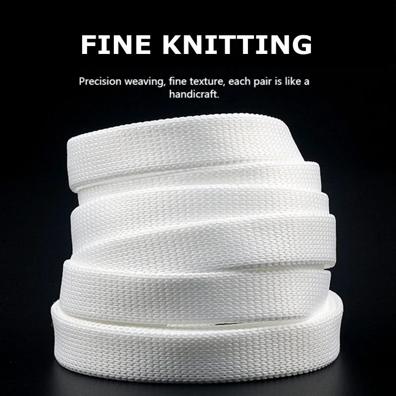 Gradient Shoelaces Rainbow Shoelace MCQ Classic Casual White Shoes Flat Laces Unisex Precision Weaving 100CM/120CM/140CM - Image 4
