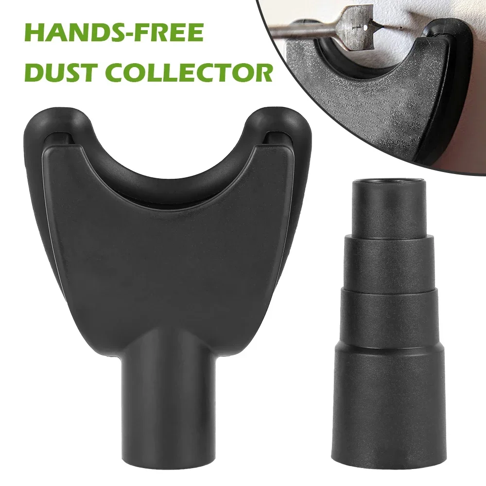 

Hands-Free Dust Collectors Effectively Removes Dust & Debris From Drill Hole Woodworking Drilling Dust Extraction Tool