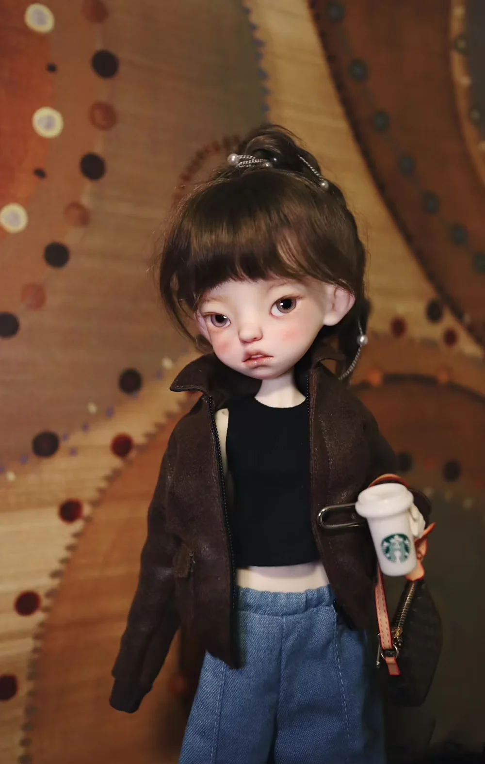 

Новый sd BJD Doll1/6-landoudou подарок для девочек, кукла из смолы, художественная модель, игрушка высокого качества, сделай сам, макияж, бесплатная доставка