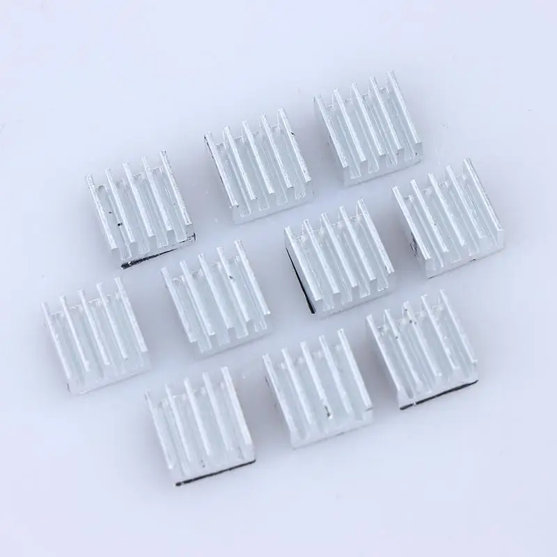 

Y-10Pcs A4988 Stepper Driver Heat Sink Aluminum HeatSink Cooling Radiator 3D Printer Parts A4988 Dedicated Heatsink