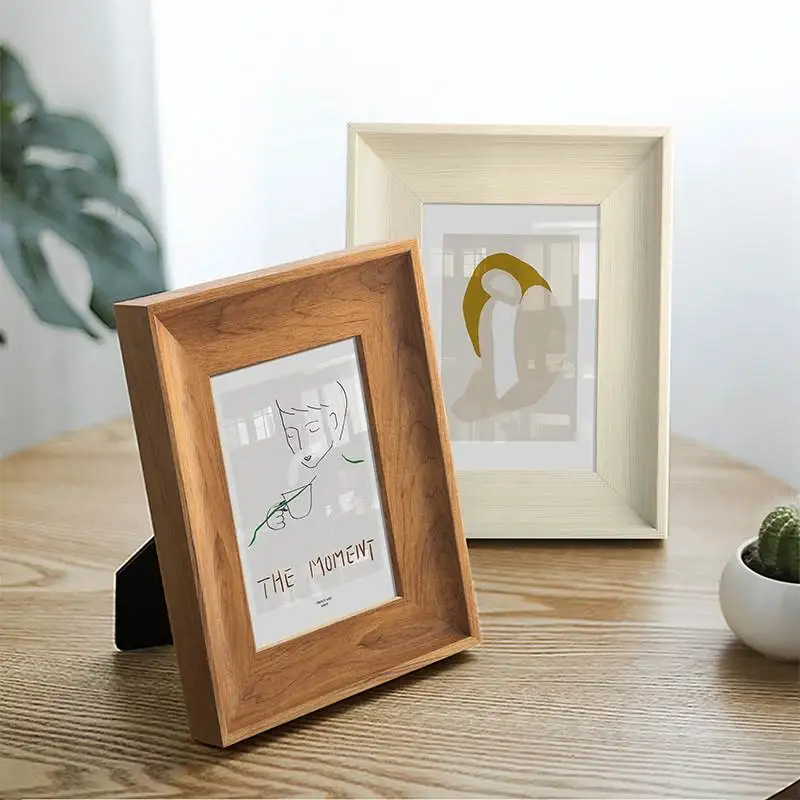 Retro Wall Mounted Picture Frame 10 Inch 8 Inch 7 Inch 6 Inch A4 Size 16K Hanging Frame B5 Living Room Decorative Frame