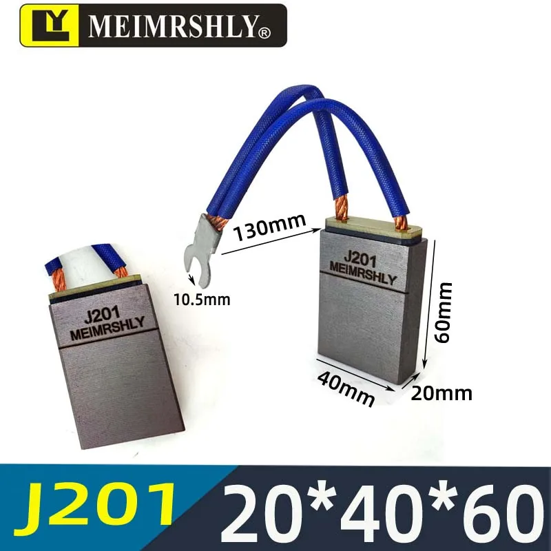 

J164 20*40*50/55/60/65 мм T6M YZR280-315L медная щетка, аксессуары для двигателя, генератор, угольная щетка, мнемо