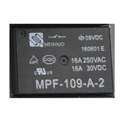 9V Relay MPF-109-A-2 9VDC 16A  4PINS