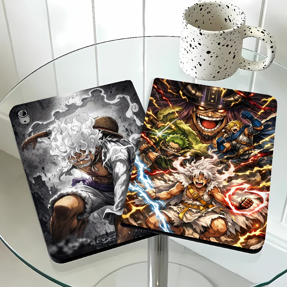 Cartoon One Piece Case for Samsung Galaxy Tab A8 A7 Lite A9Plus S7 S8+ A11 S10 Plus S10FE S9 FE S11 S9+ S10 Lite With Pencil