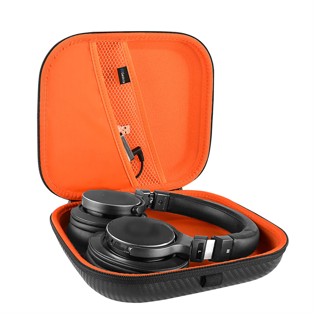 Geekria 쉴드 헤드폰 케이스, 오디오 테크니카 ATH-MSR7NC, ATH-MSR7GM, ATH-MSR7BK, ATH-MSR7 케이스와 호환