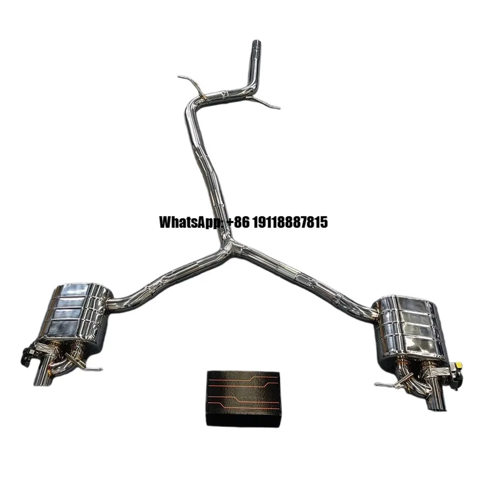 

High Performance Catback Exhaust for Audi A4 B9 2.0T 2016-2023 Stainless Steel Exhaust Valve Control Exhaust System