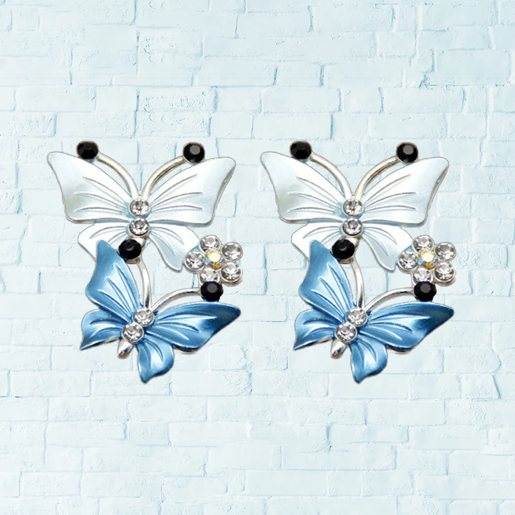 

2 Pcs Car Perfume Decorations Clip Interior Scent Essential Oil Air Vent Diffuser