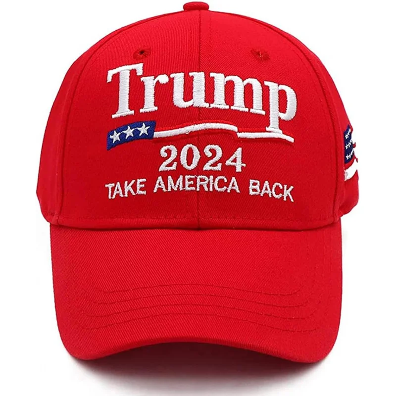 

Trump 2024 Hat Keep America Great Take America Back Hat with USA Flag Embroidery Adjustable Baseball Cap