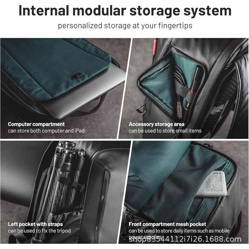 New Camera Bag Large Capacity Waterproof Backpack Micro Single Camera Storage Outdoor Travel Camera Bag view 4
