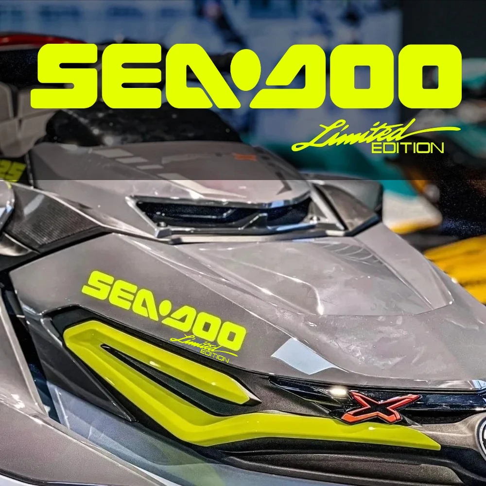 

For SEADOO Jet Ski Stickers Water Scooter Decal Boat Motor Vinyl Limited Edition Spark GTS GTX WAKE RXP Pro saa-doo 300 Parts