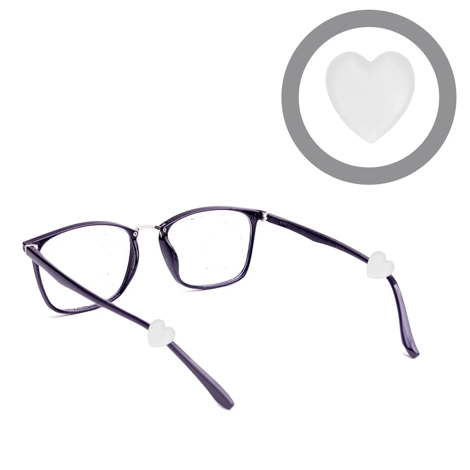 

10Pcs Eyeglass Anti Slip Grips Silicone Ear Sleeves for Glasses Keep from Slipping Secure Comfortable Fit for Reading Sun and