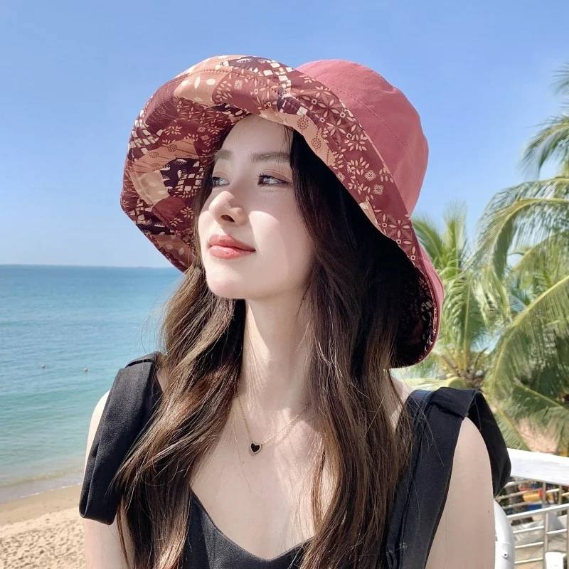 chapeu-de-pescador-feminino-de-verao-dupla-face-a-prova-de-vento-dobravel-para-viagens-ao-ar-livre-e-praia