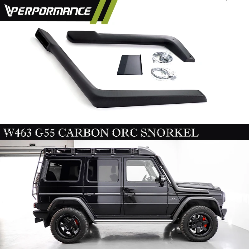 G Class W463 G55 CarbonSnorkel Auto Body Systems Car Exteriors Bodykit G55 ORC Wading Tail Throat Carbon Fiber Snorkels