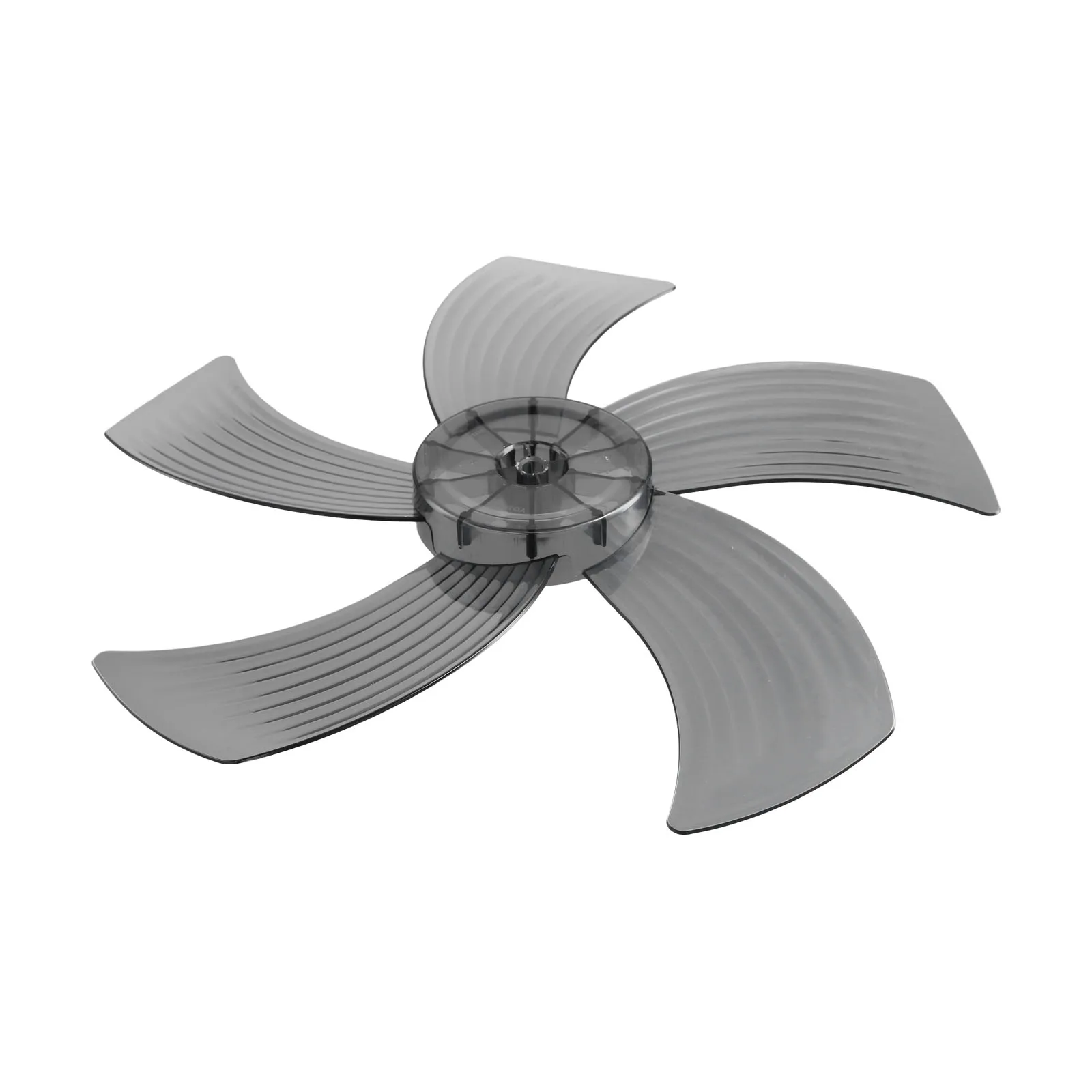 14 Inch Fan Blade Set with Nut Cover for Replacement on Typical For Pedestal Fan Models and Low Height Desk Fan Frames
