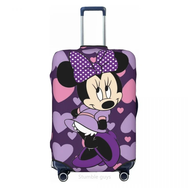 

Universal Stretch Luggage Cover M-Minnies Print For 18-32 Inch Luggage Anti-Scratch Dustproof Washable Travel Essential Cover