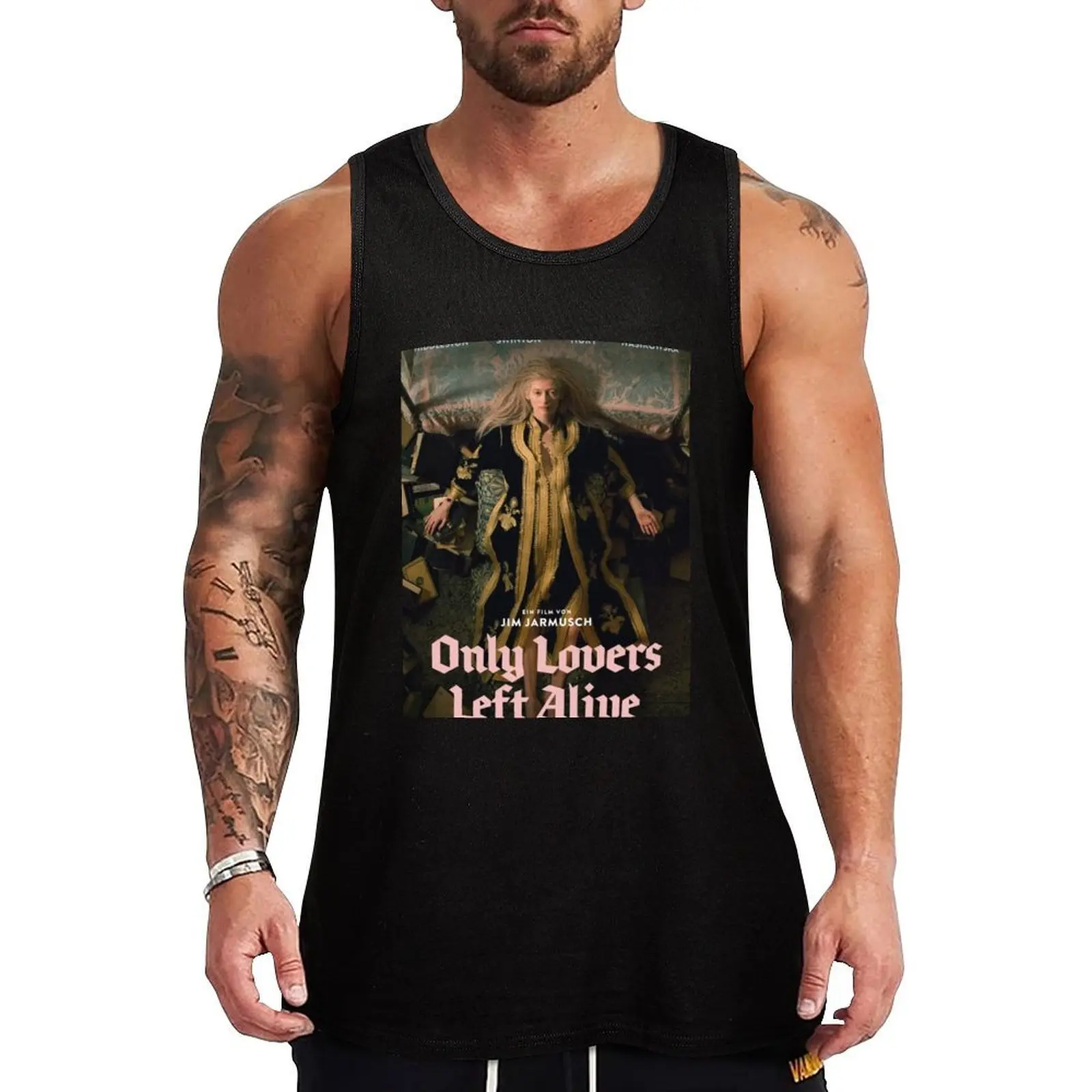 

Only Lovers Left Alive Tilda Tank Top Outdoor Casual Tank Top Loose Sleeveless Summer Tee