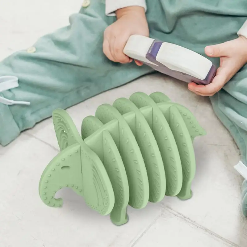 Giocattolo puzzle per bambini Elefante in silicone Puzzle sensoriale ad incastro Educativo intellettuale 3D Assemblaggio giocattolo Abilità logica Tattile