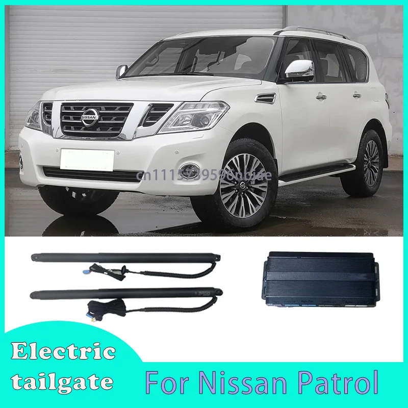 Car Electric tailgate For Nissan Patrol 2012-2020 Automatic Induction Rear Door Lift Retrofit Power Tailgate Closer kick sensor