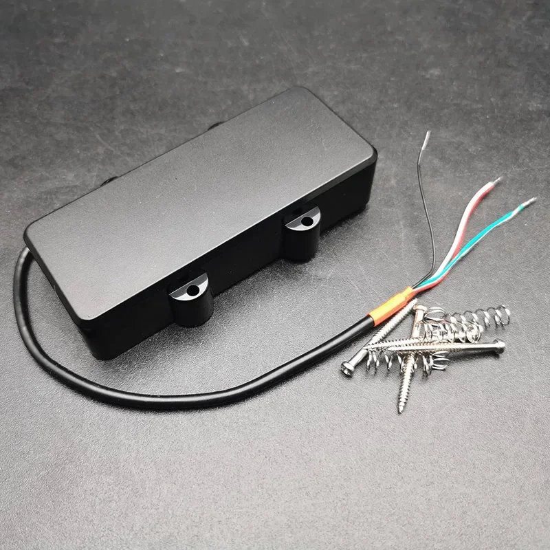 

Sealed Bass Guitar Pickup 4/5 String Double Coil Humbucker Pickup Coil Splitting Ceramic Magnet Bass Guitar Accessories