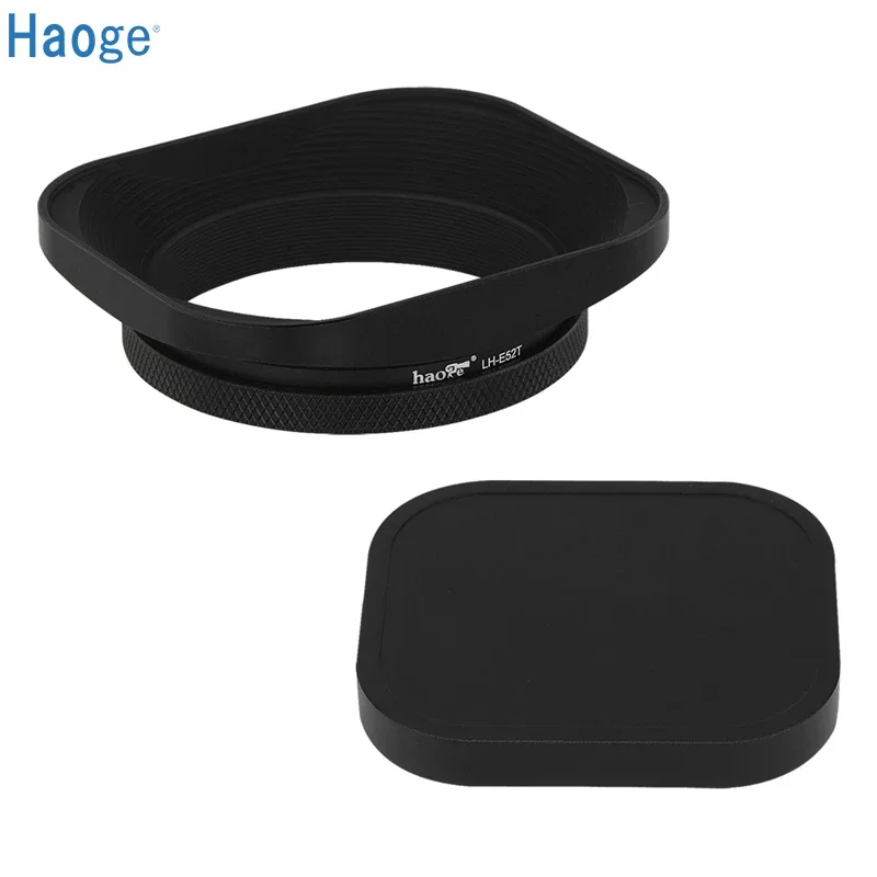 Haoge 52mm Schraube Metall quadratische Gegenlicht blende für Nikon Nikkor Z 40mm 1: 2, Z 28mm 1: